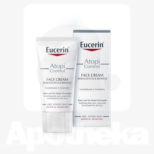 EUCERIN ATOPICONTROL NÄOHOOLDUSKREEM 50ML