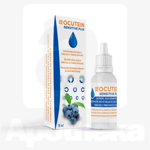 OCUTEIN SENSITIVE PLUS SILMATILGAD 15ML