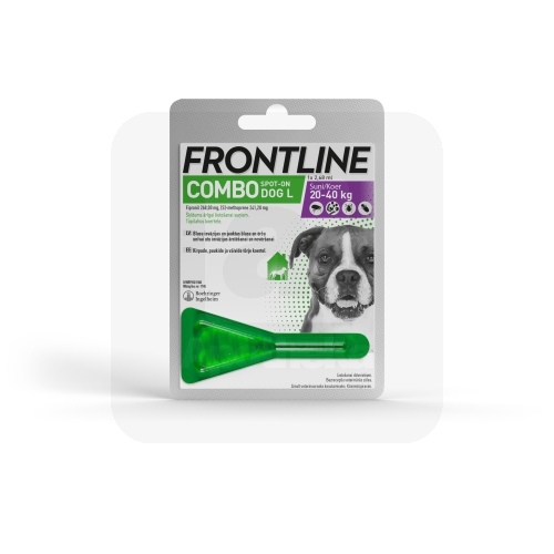 FRONTLINE COMBO DOGS TÄPILAHUS 268MG+241,2MG/2,68ML N1 (20-40KG)