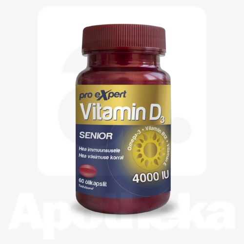 VITAMIND3PROEXPERT4000IUSENIORÕLIKAPSLIDN60