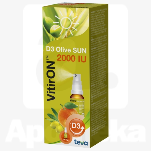 VITIRON D3 OLIVE SUN SPREI 2000IU 10ML