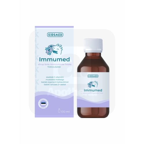 KIDSMED IMMUMED IMMUUNSUSSIIRUP LASTELE 100ML