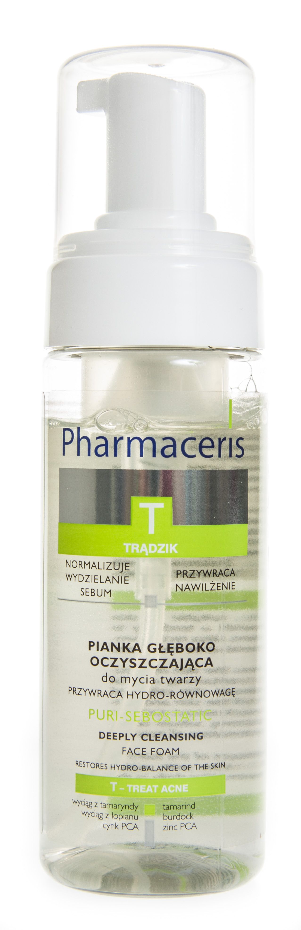 PHARMACERIS T PURI-SEBOSTATIC NÄOVAHT SÜGAVPUHASTAV 150ML - Tootepilt 2