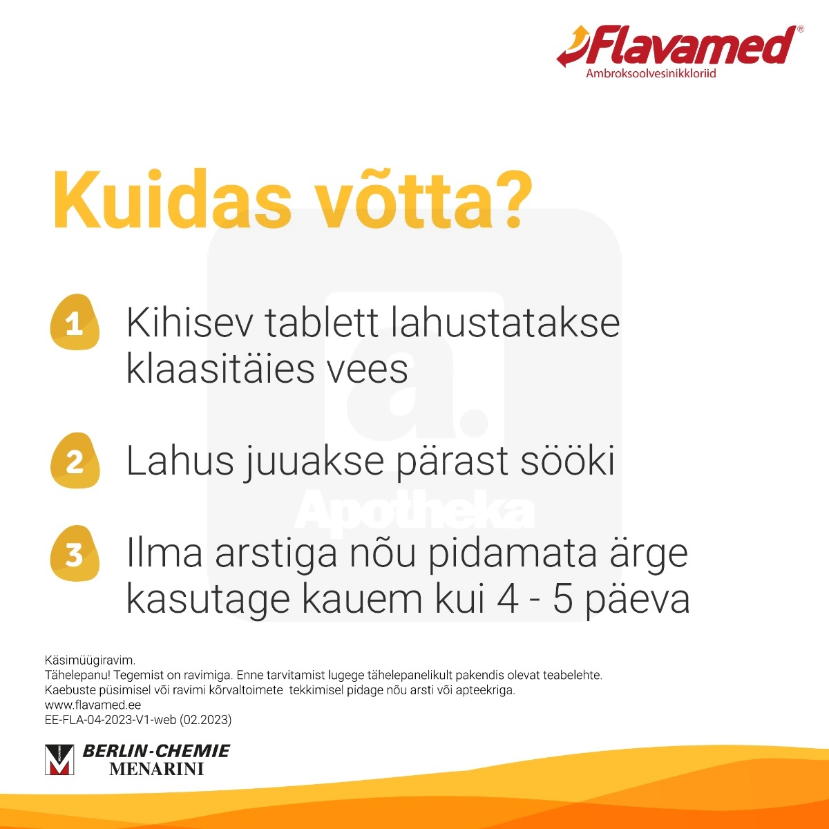 FLAVAMED 60MG KIHISEV TBL 60MG N10